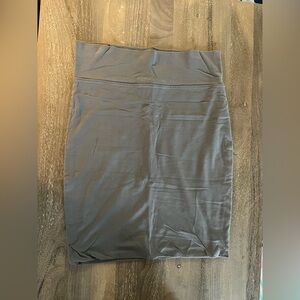 Forever 21 Gray Pencil Skirt